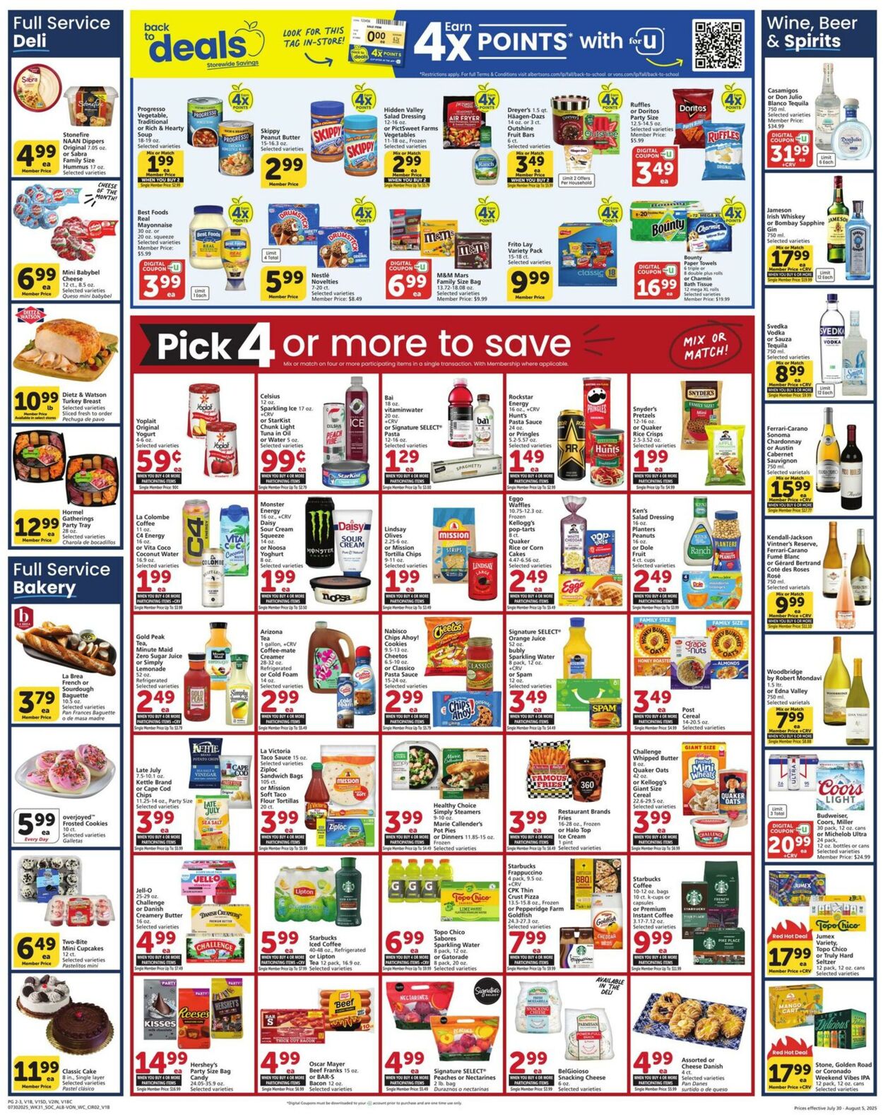 Catalogue Vons from 07/30/2025