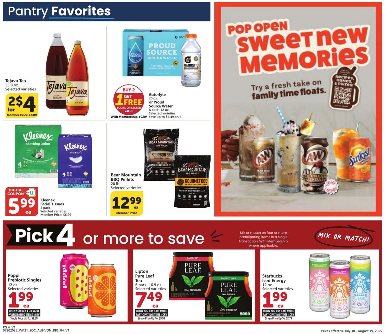 Catalogue Vons from 07/30/2025
