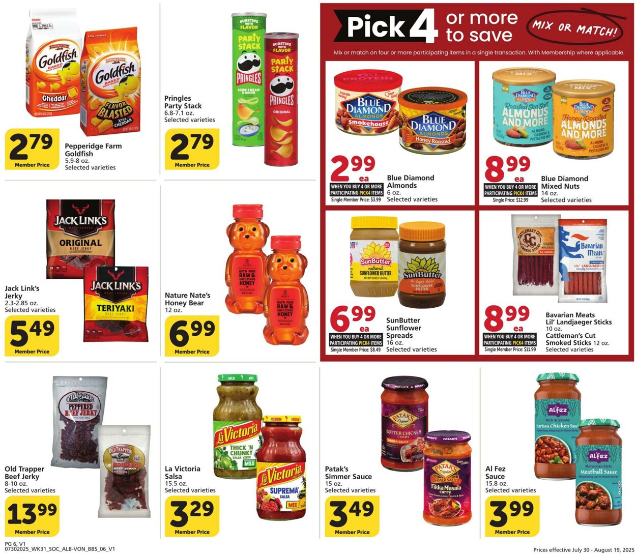 Catalogue Vons from 07/30/2025
