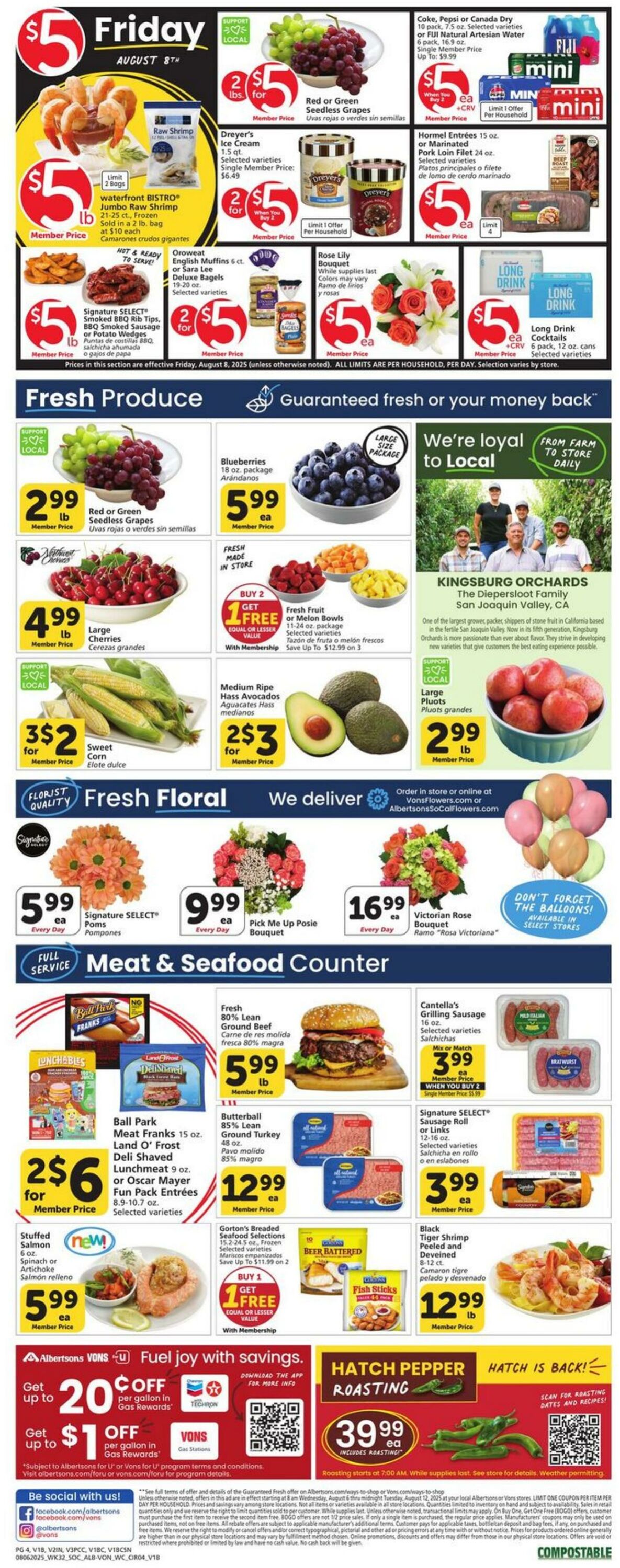 Catalogue Vons from 08/06/2025
