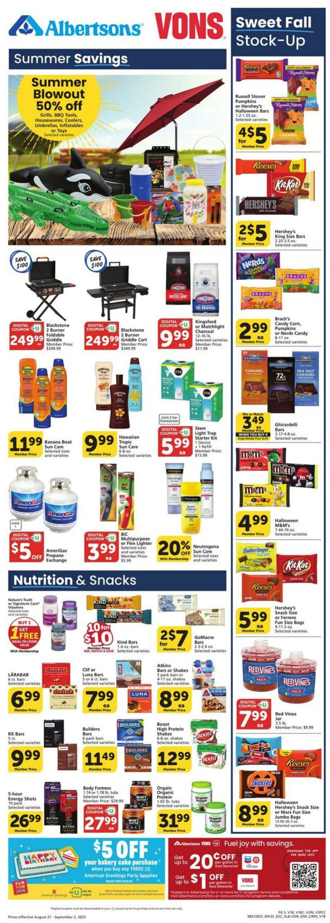Catalogue Vons from 08/27/2025