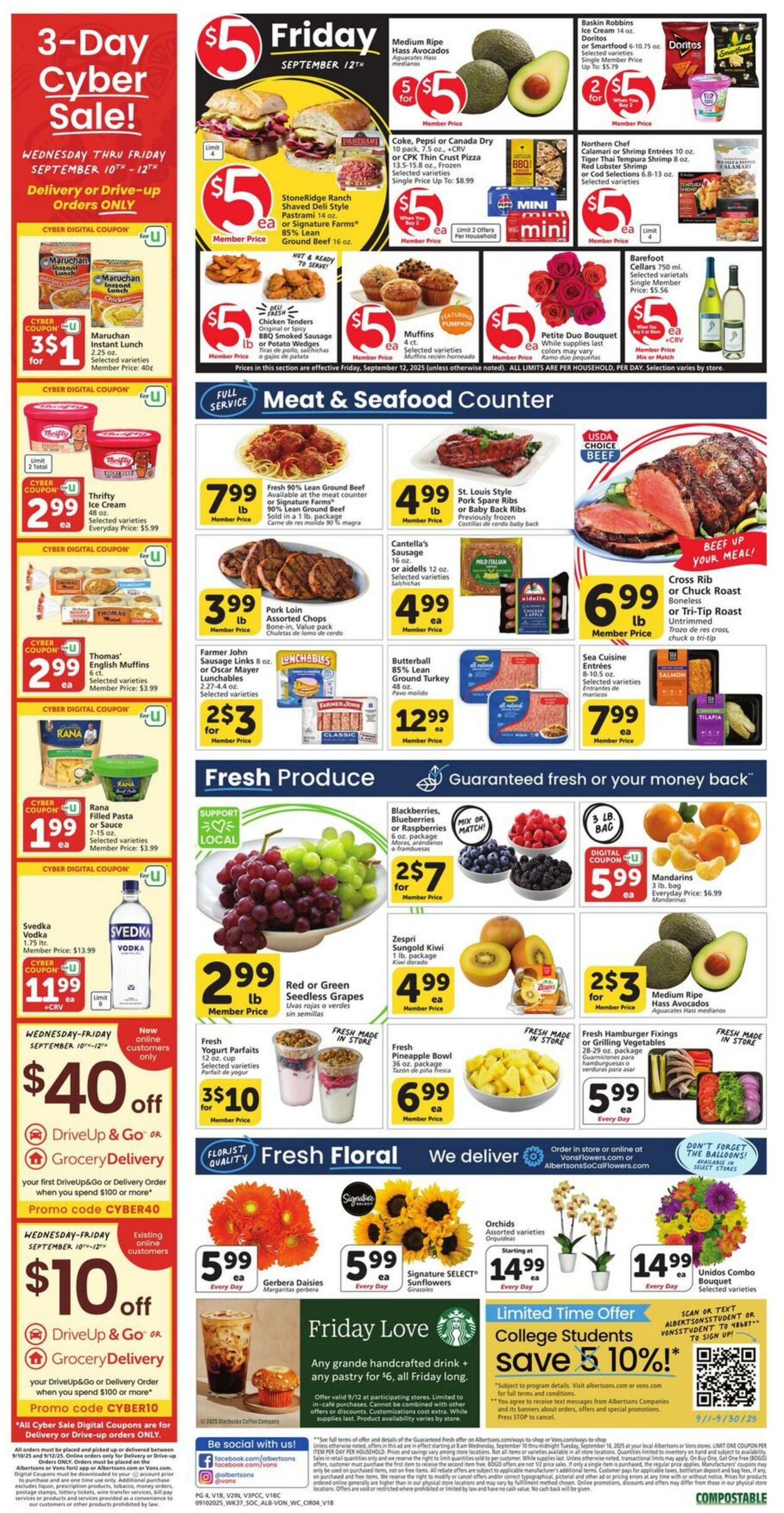 Catalogue Vons from 09/10/2025