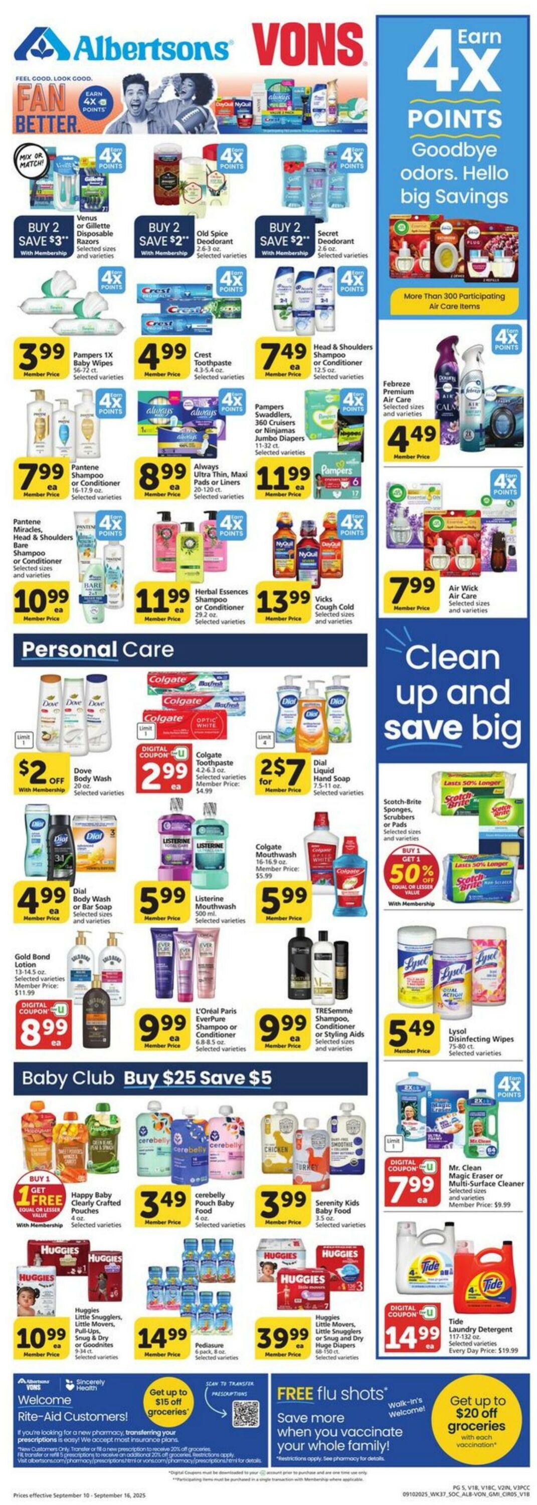 Catalogue Vons from 09/10/2025