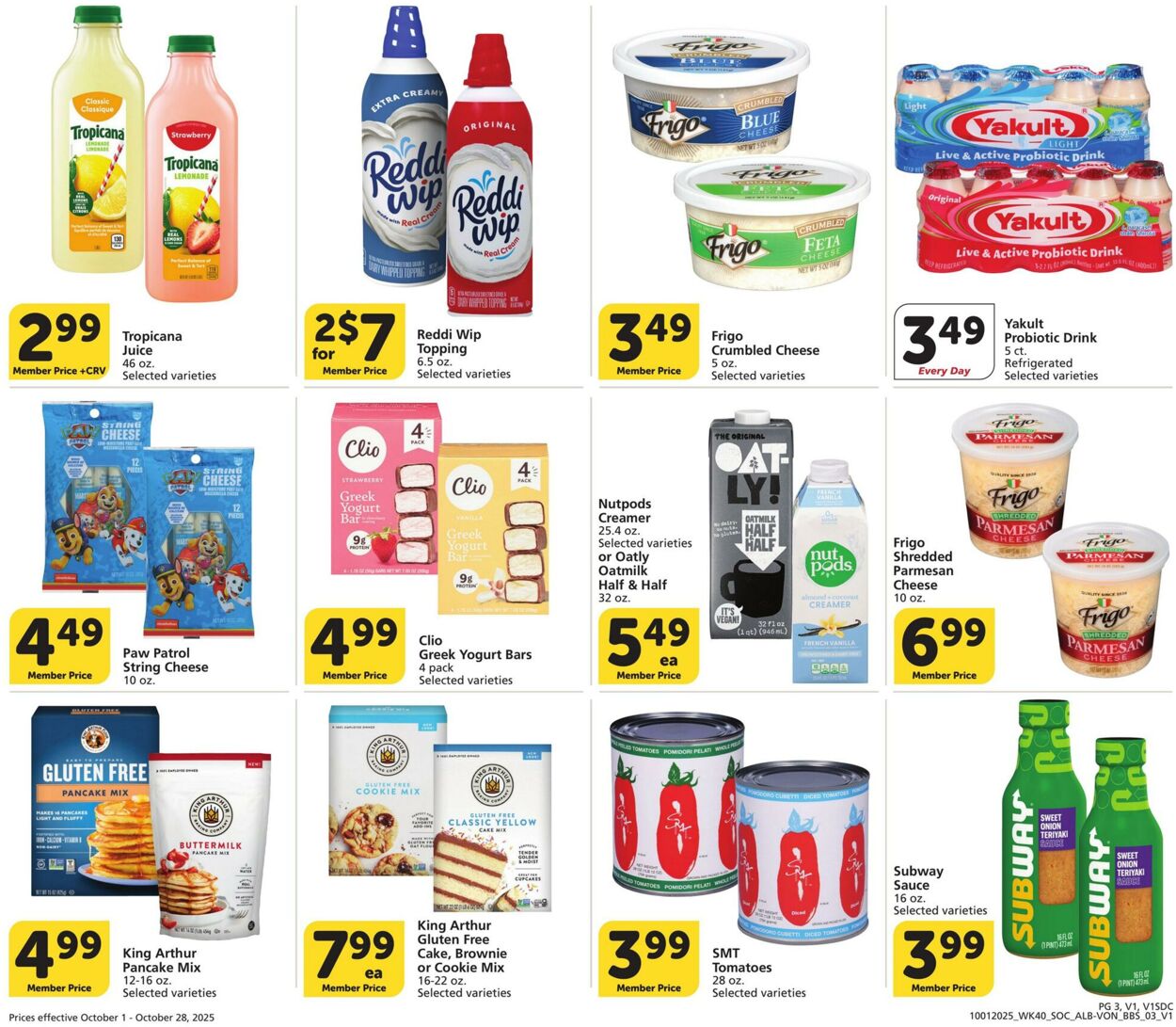 Catalogue Vons from 10/01/2025