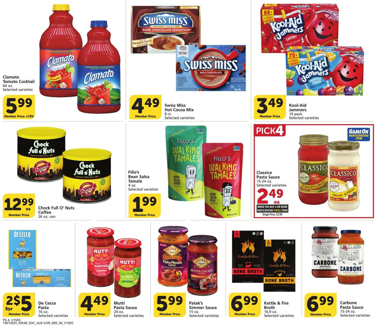 Catalogue Vons from 10/01/2025
