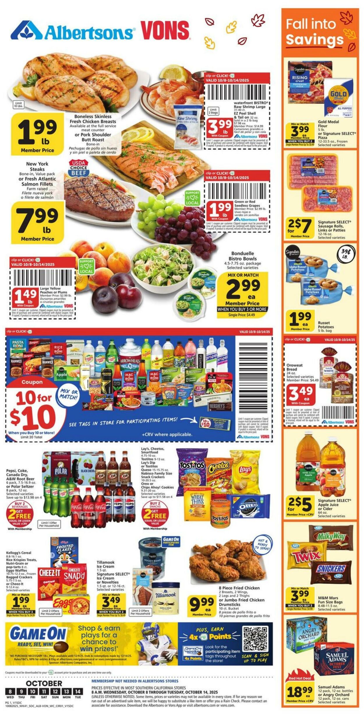 Catalogue Vons from 10/08/2025
