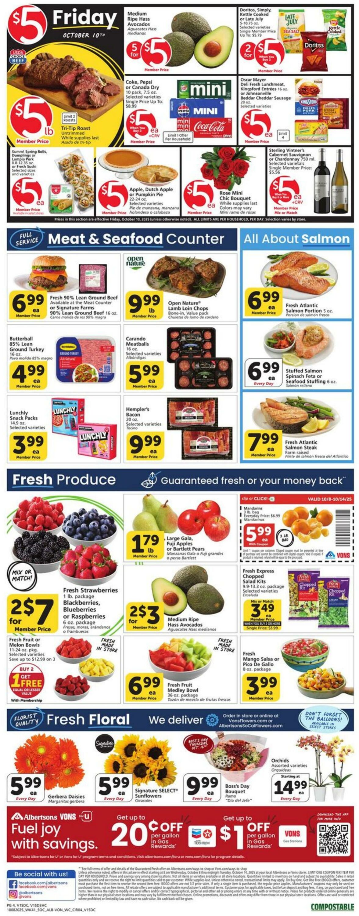 Catalogue Vons from 10/08/2025