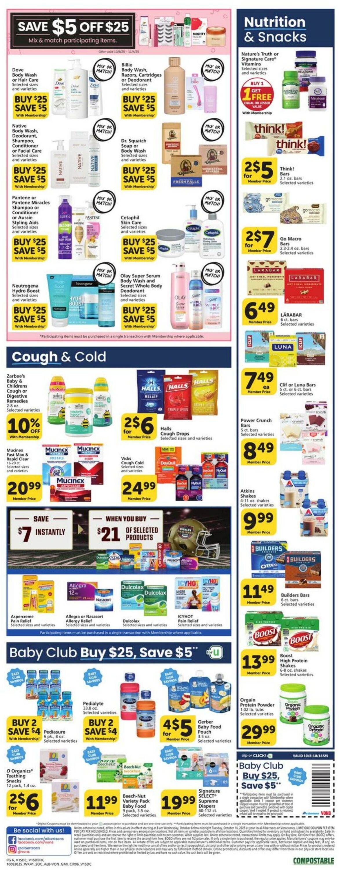Catalogue Vons from 10/08/2025