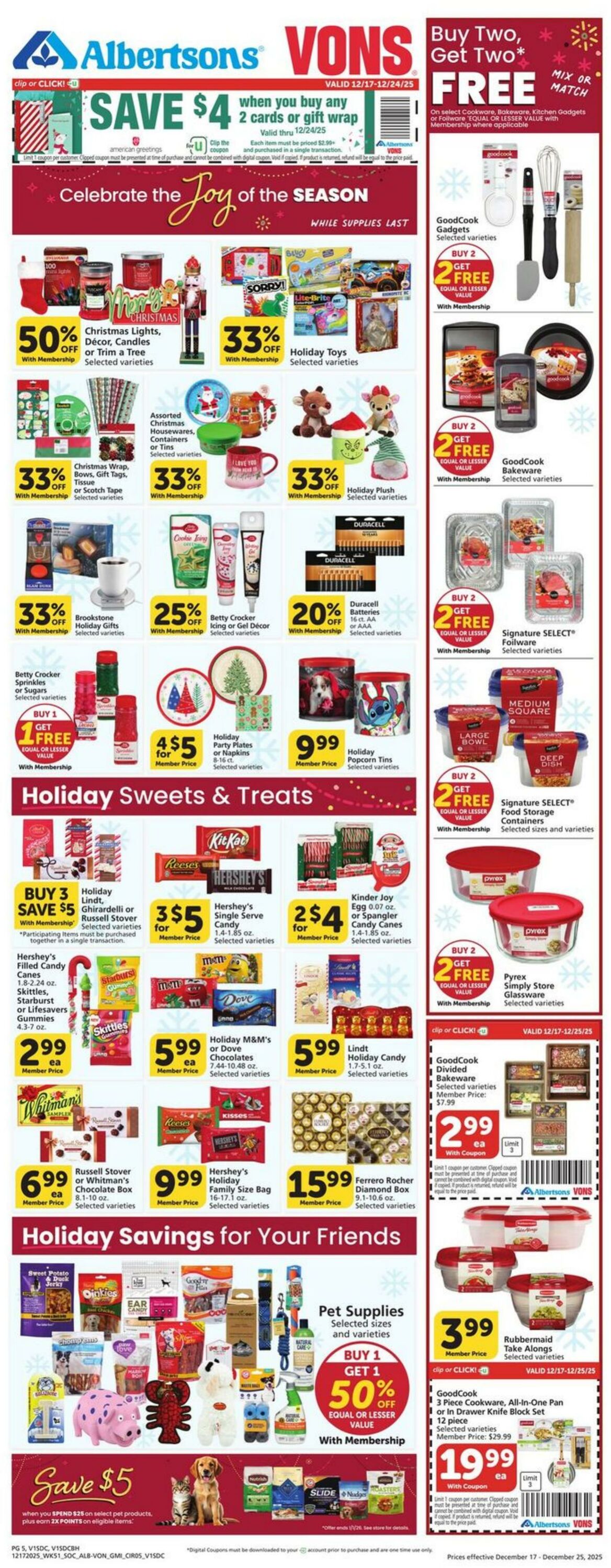 Catalogue Vons from 12/17/2025