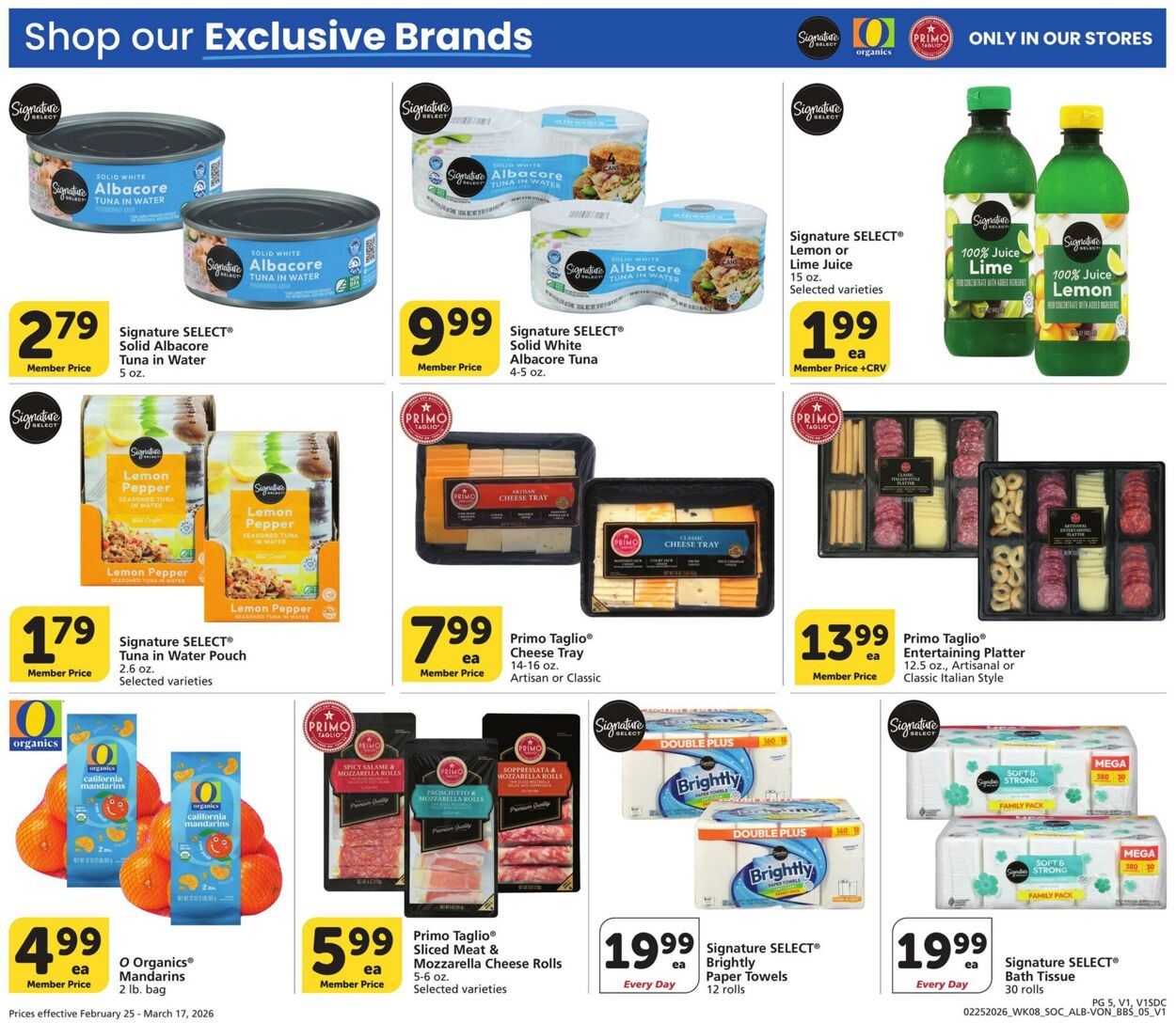 Catalogue Vons from 02/25/2026