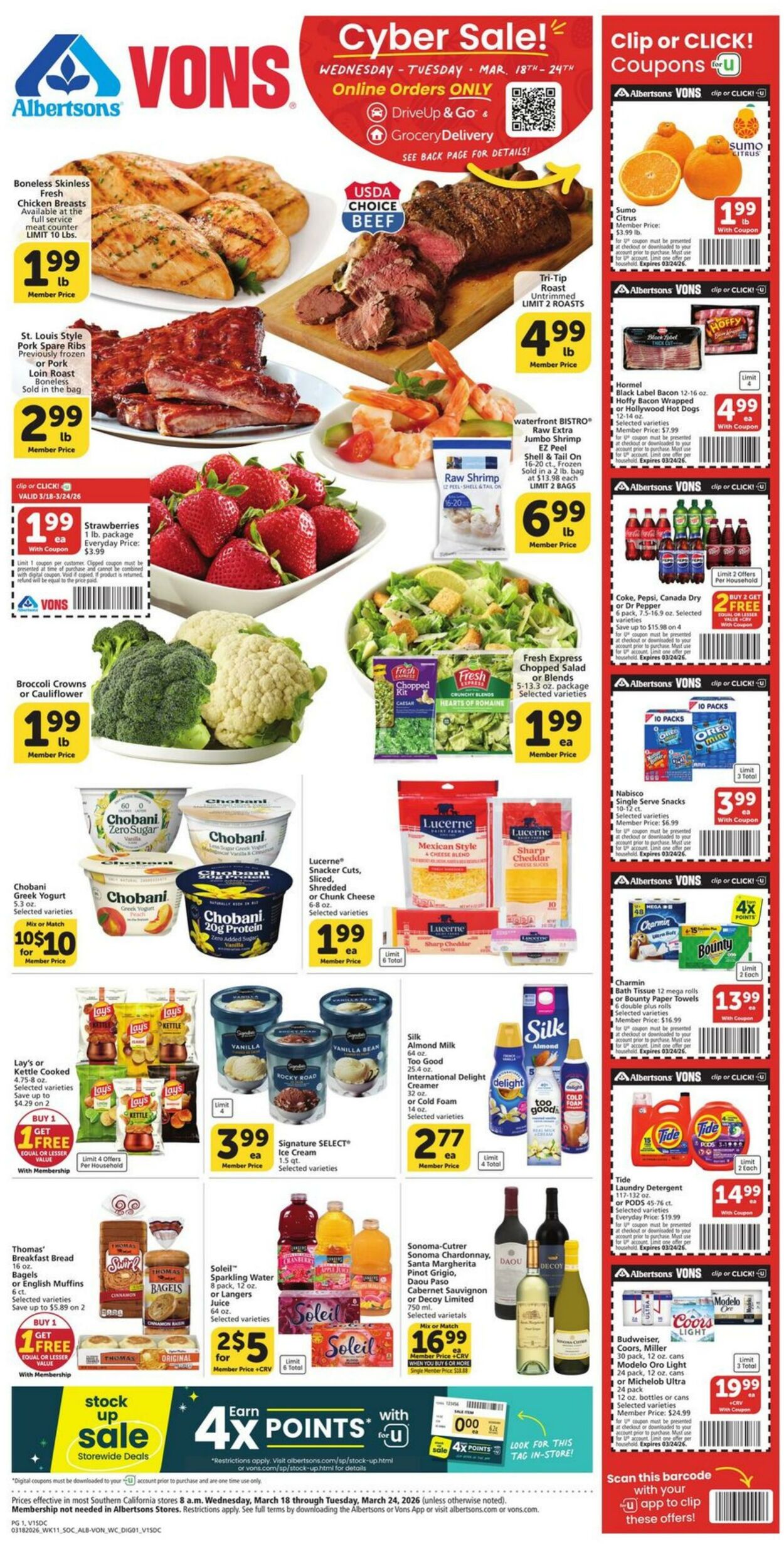 Catalogue Vons from 03/18/2026
