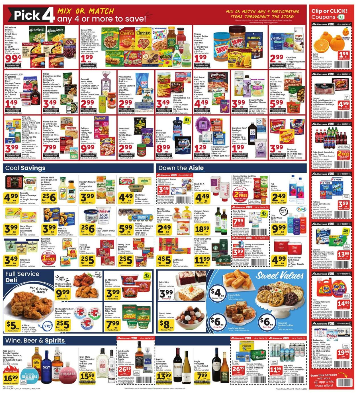 Catalogue Vons from 03/18/2026