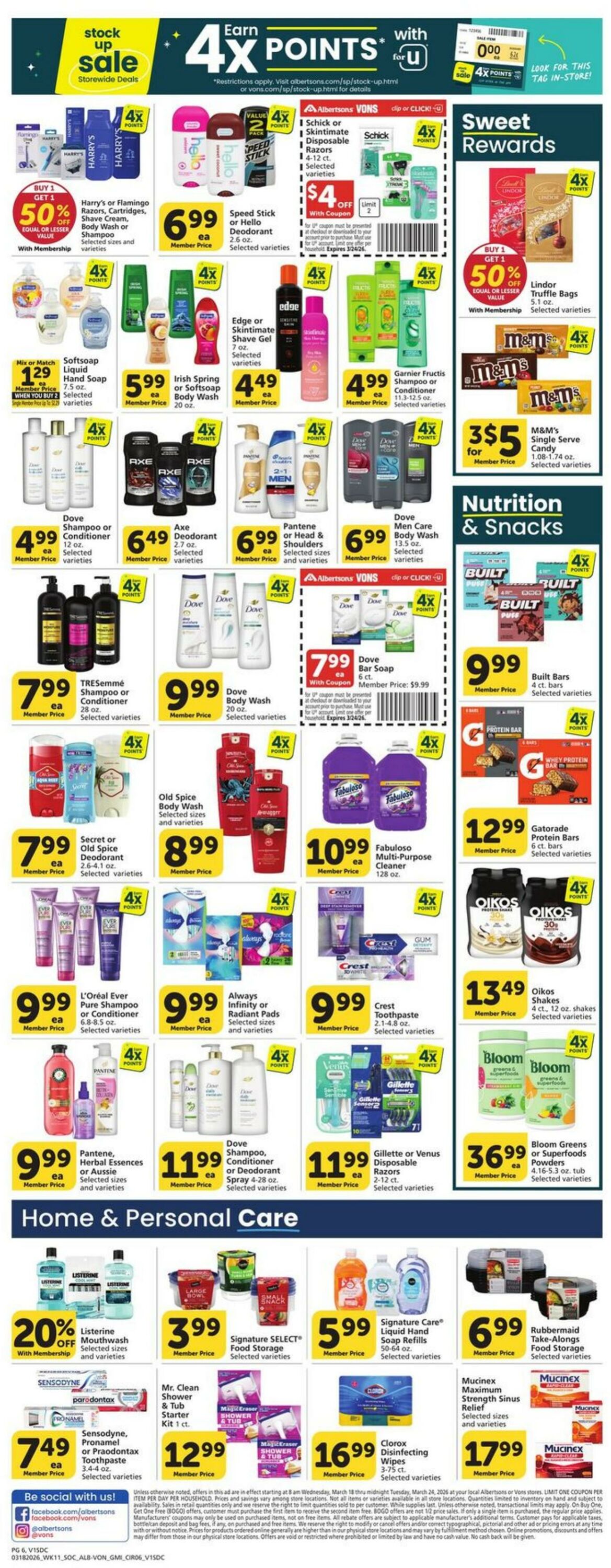 Catalogue Vons from 03/18/2026