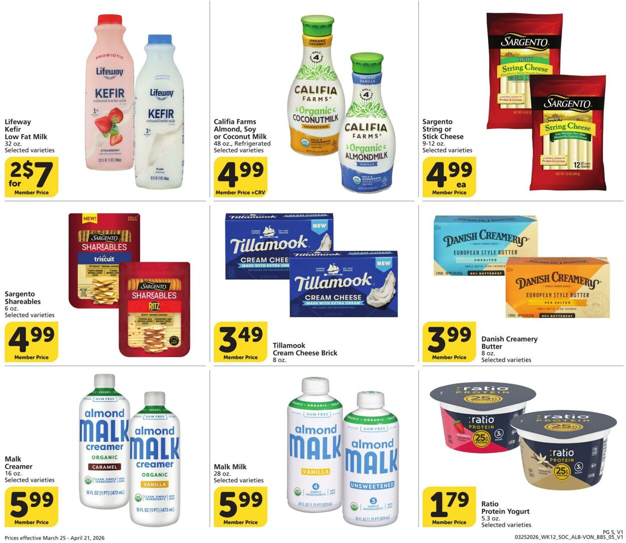 Catalogue Vons from 03/25/2026