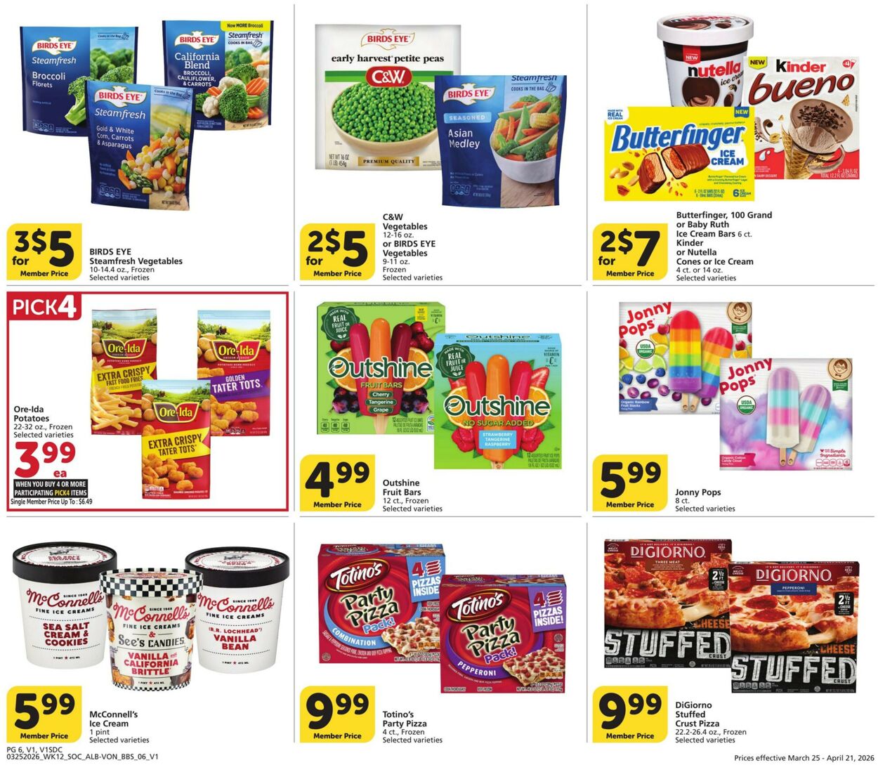 Catalogue Vons from 03/25/2026