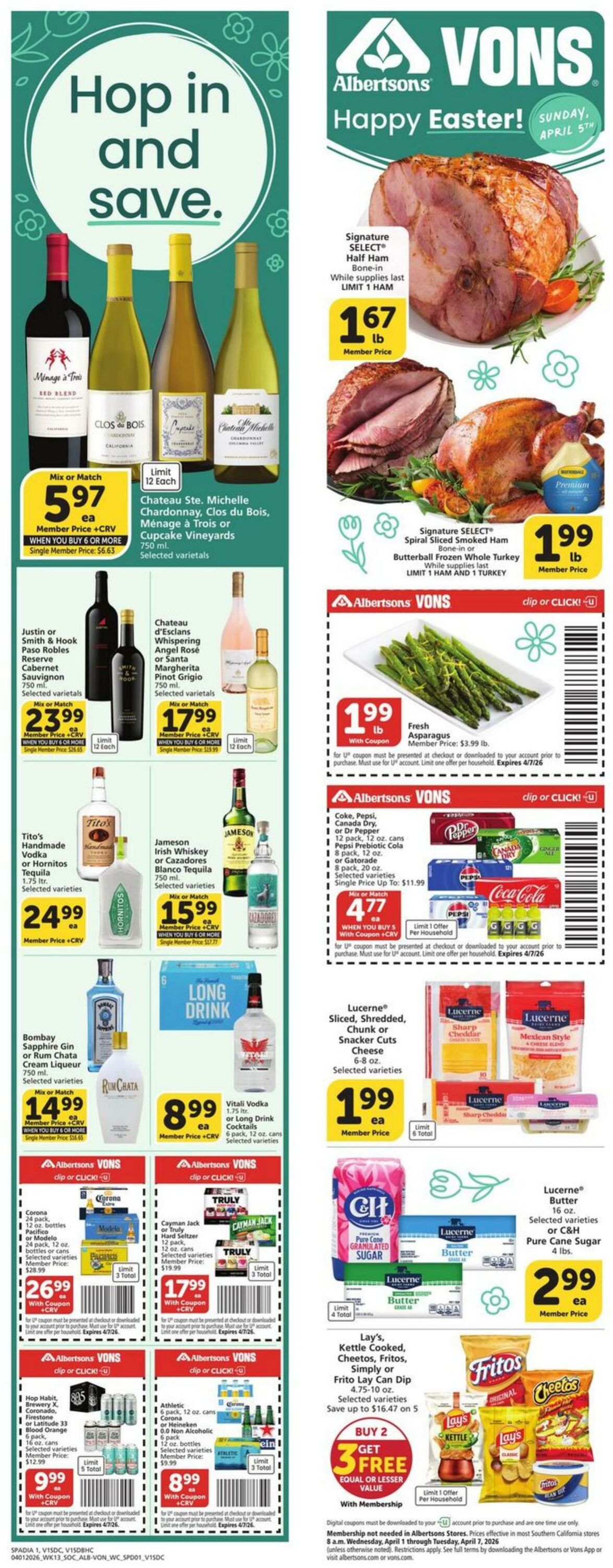 Catalogue Vons from 04/01/2026