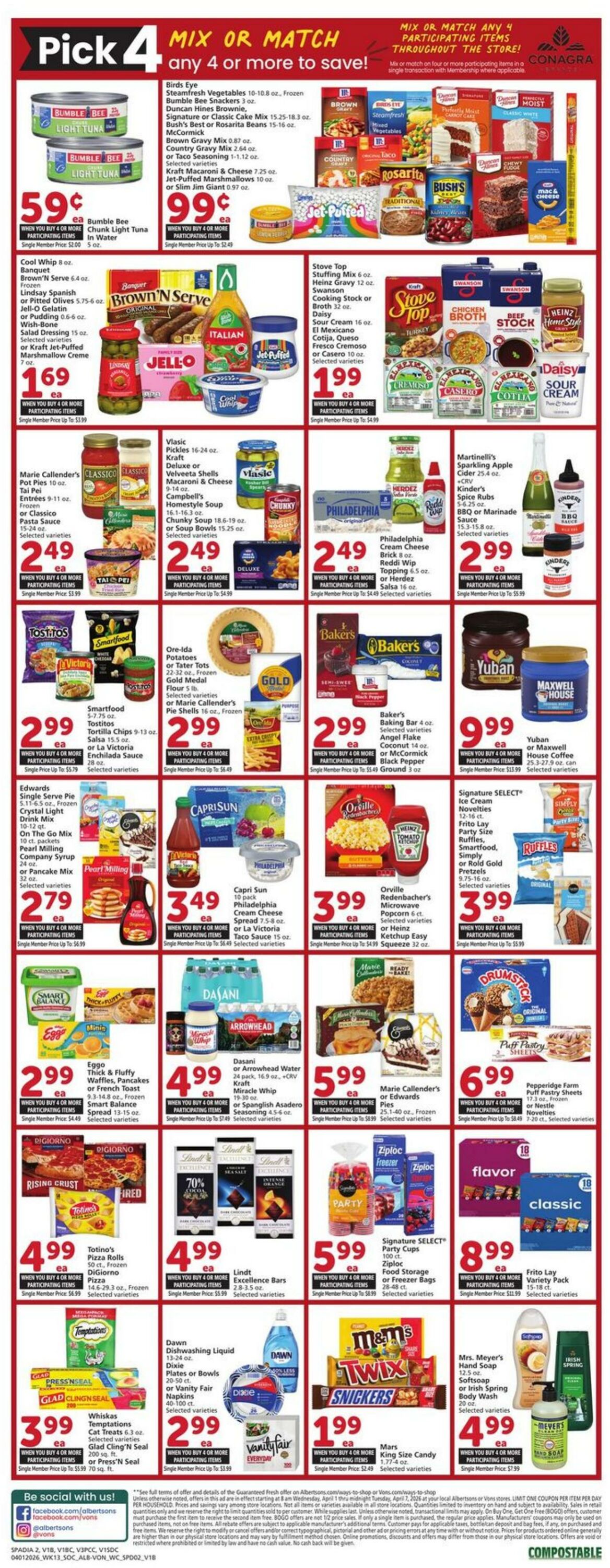 Catalogue Vons from 04/01/2026