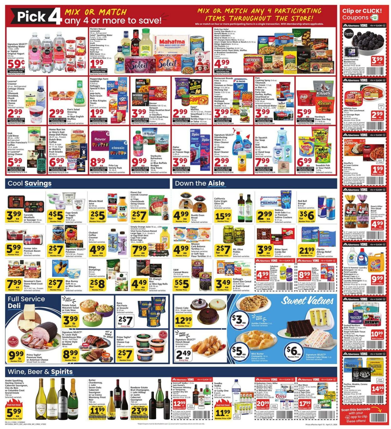 Catalogue Vons from 04/15/2026