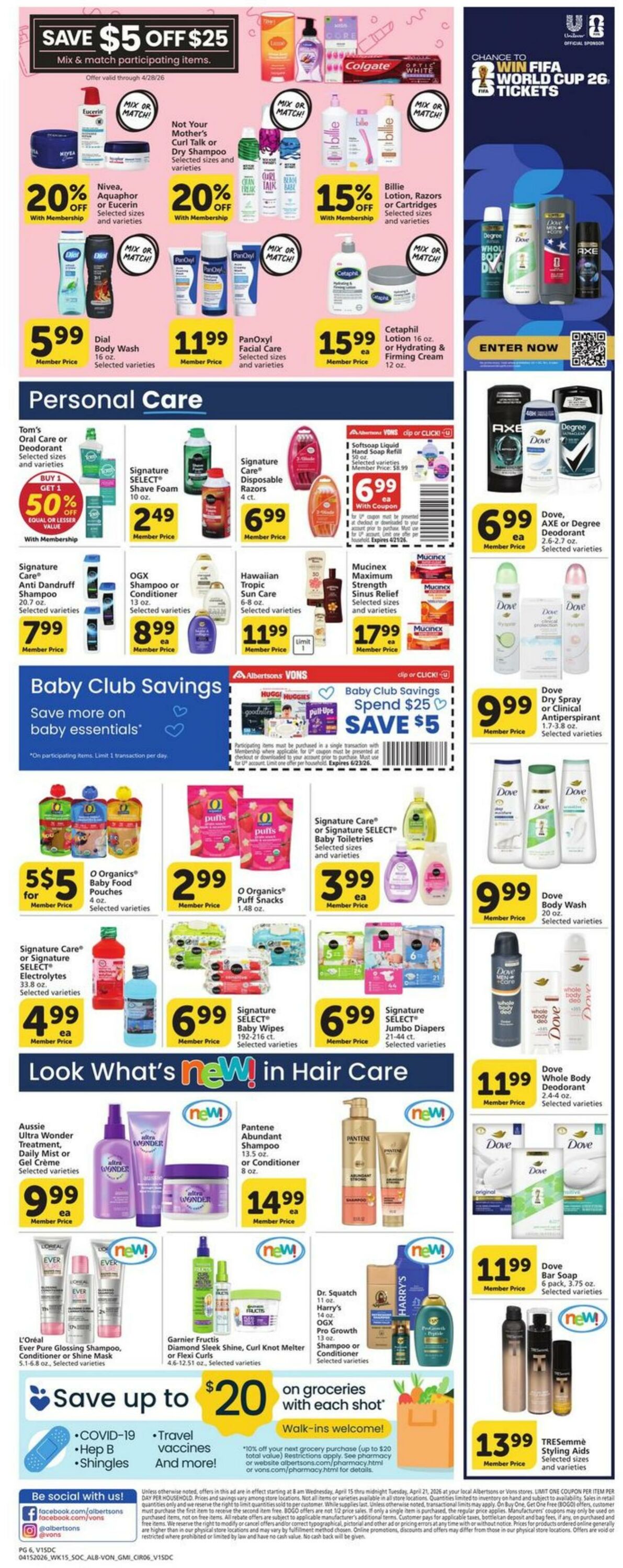 Catalogue Vons from 04/15/2026