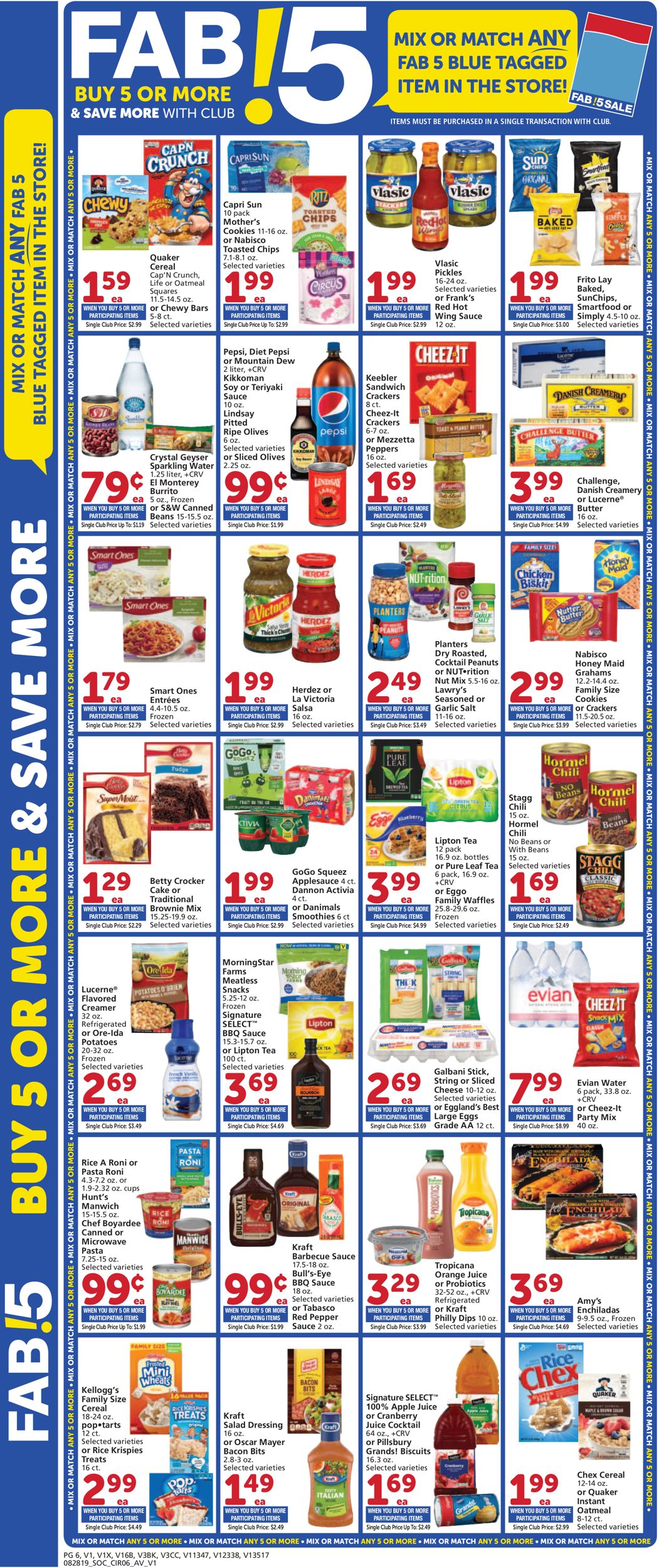 Catalogue Vons from 08/28/2019