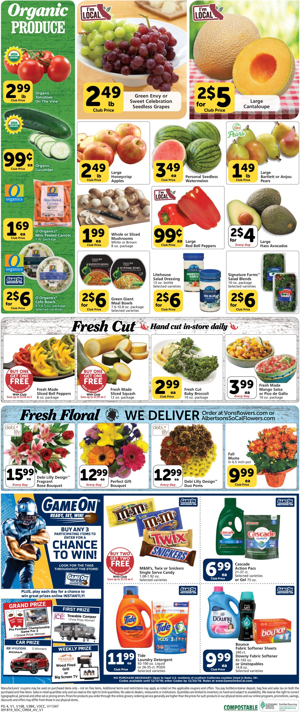Catalogue Vons from 09/18/2019