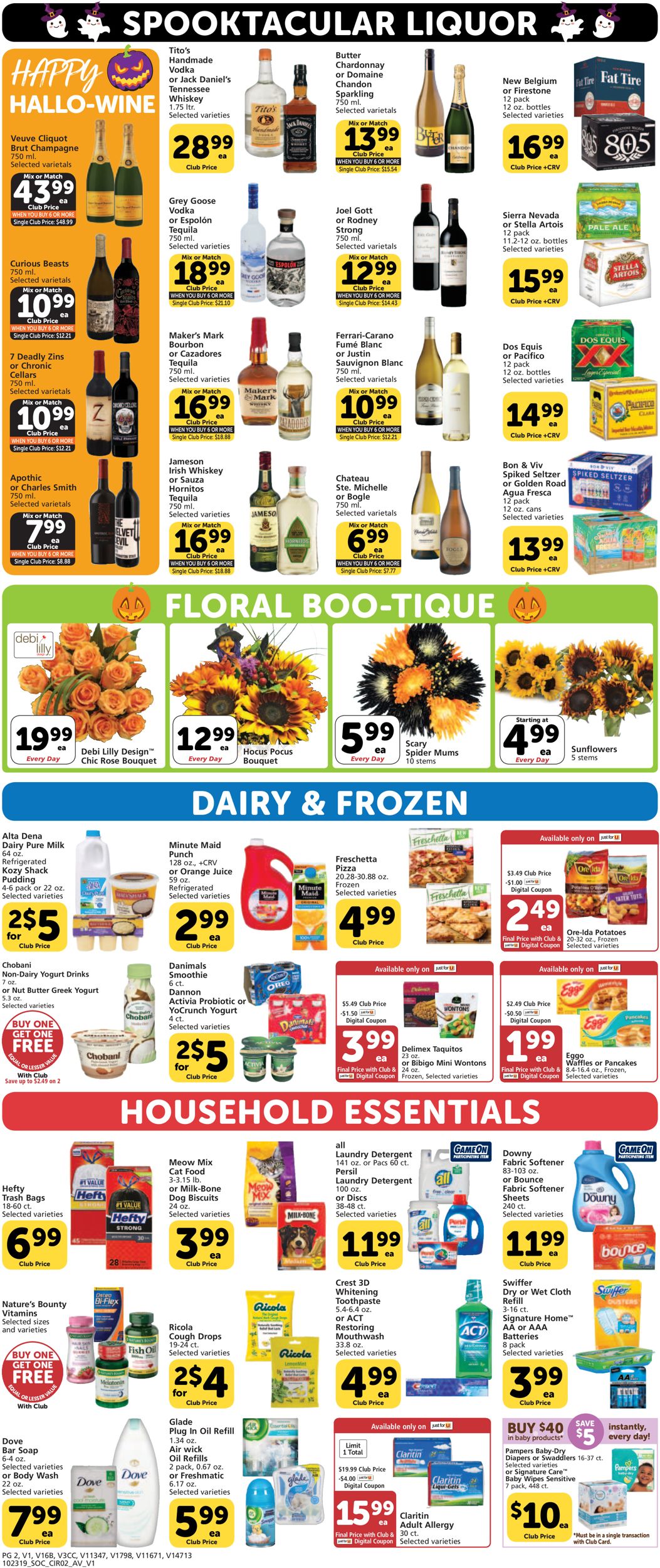 Catalogue Vons from 10/23/2019
