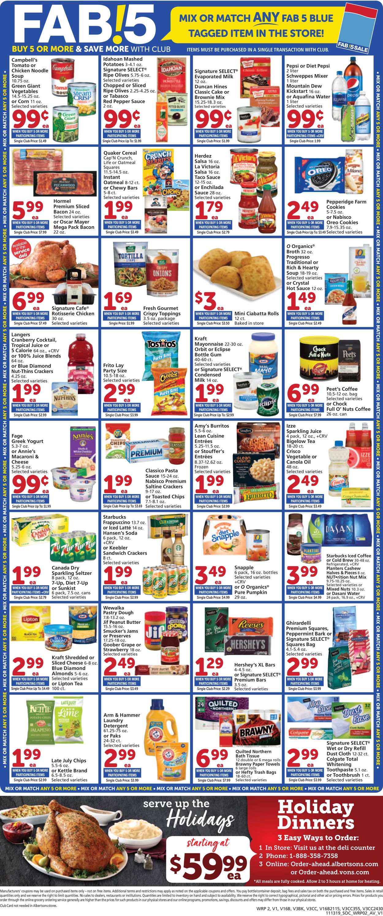 Catalogue Vons from 11/13/2019