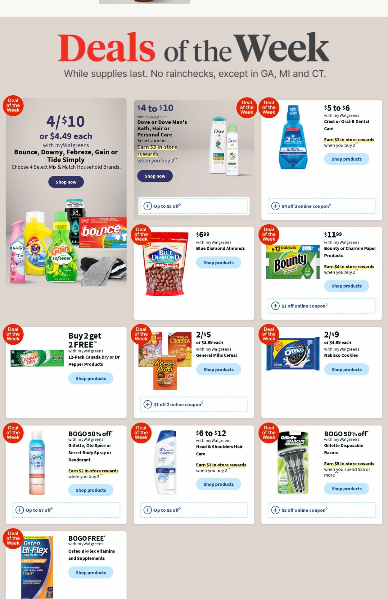 Catalogue Walgreens from 10/07/2024