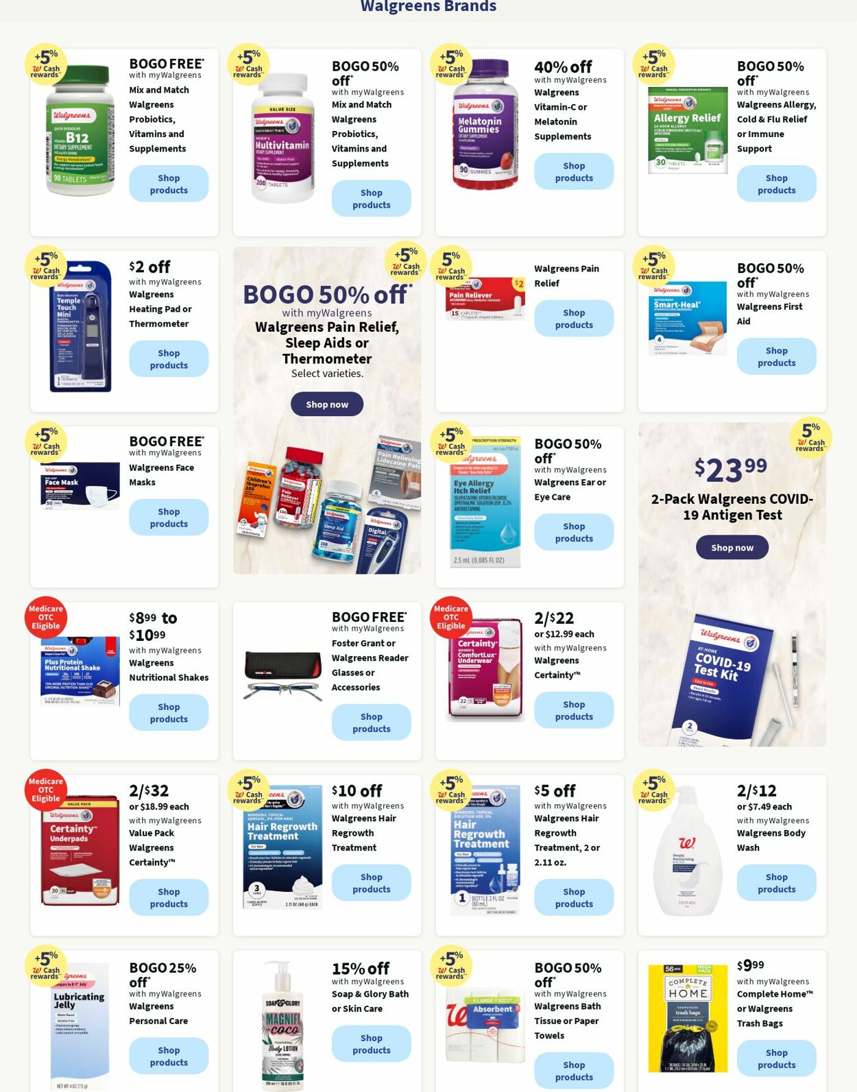 Catalogue Walgreens from 10/07/2024