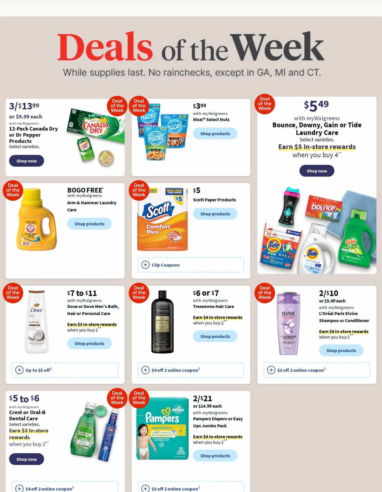 Catalogue Walgreens from 10/14/2024