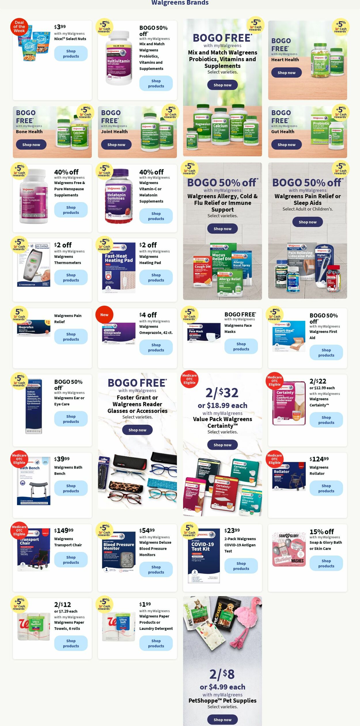 Catalogue Walgreens from 10/14/2024