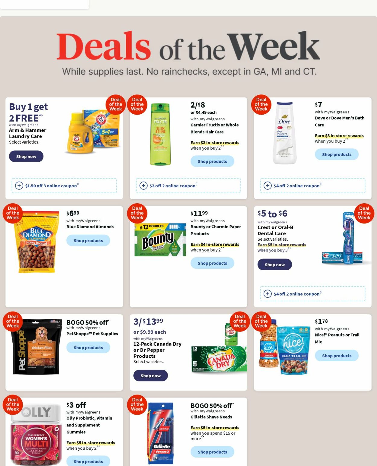 Catalogue Walgreens from 10/21/2024