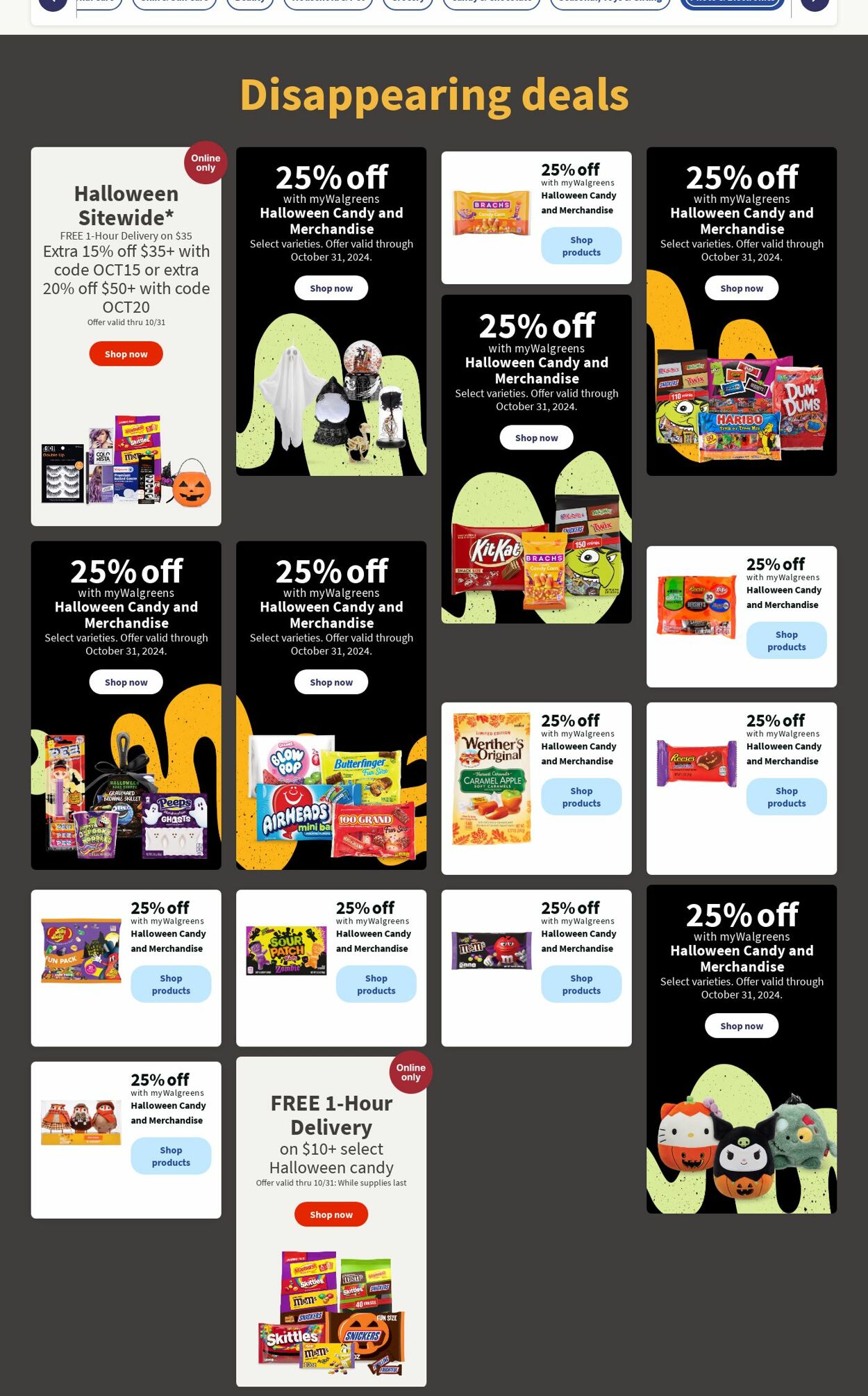 Catalogue Walgreens from 10/28/2024