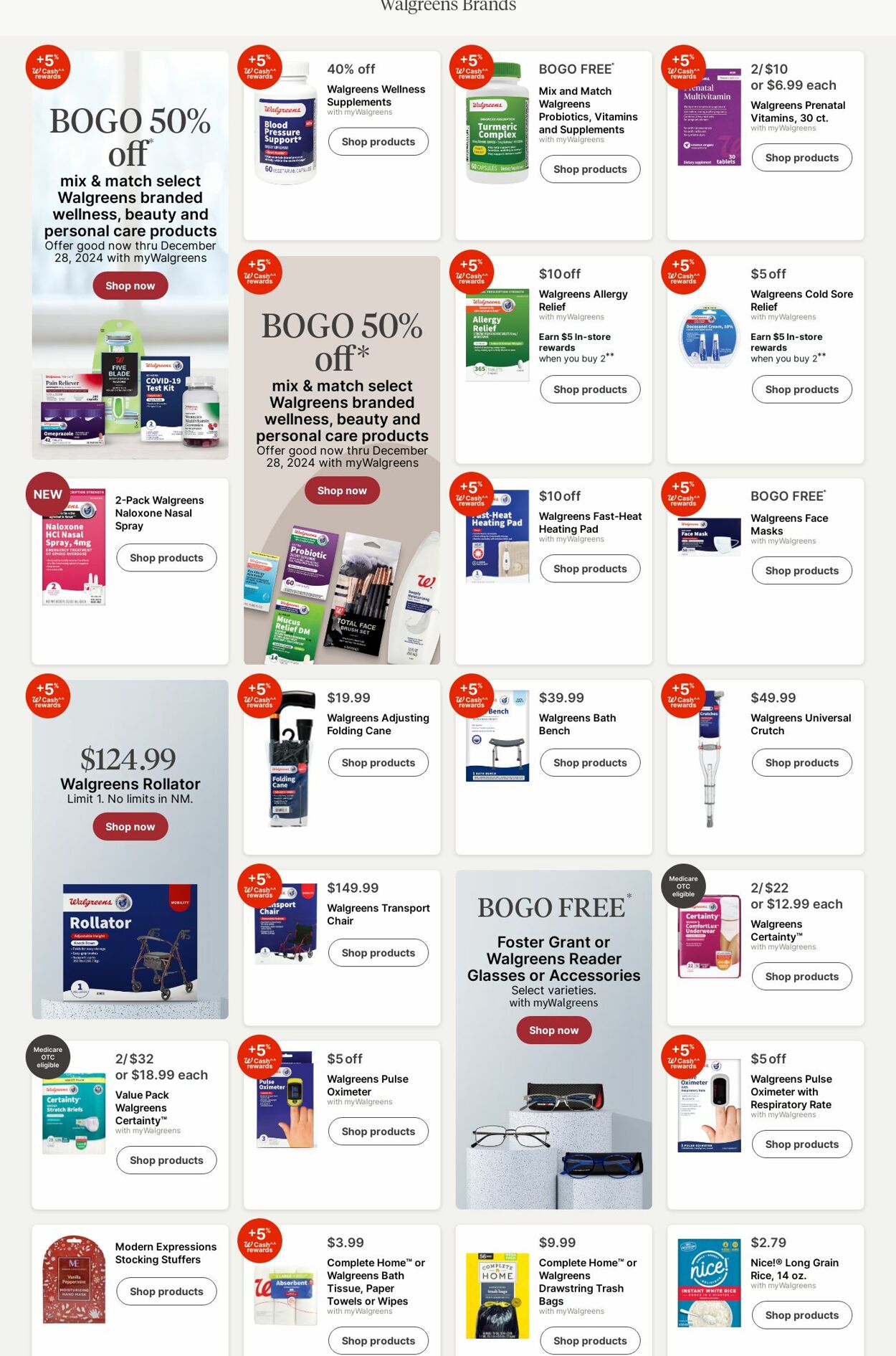 Catalogue Walgreens from 11/04/2024