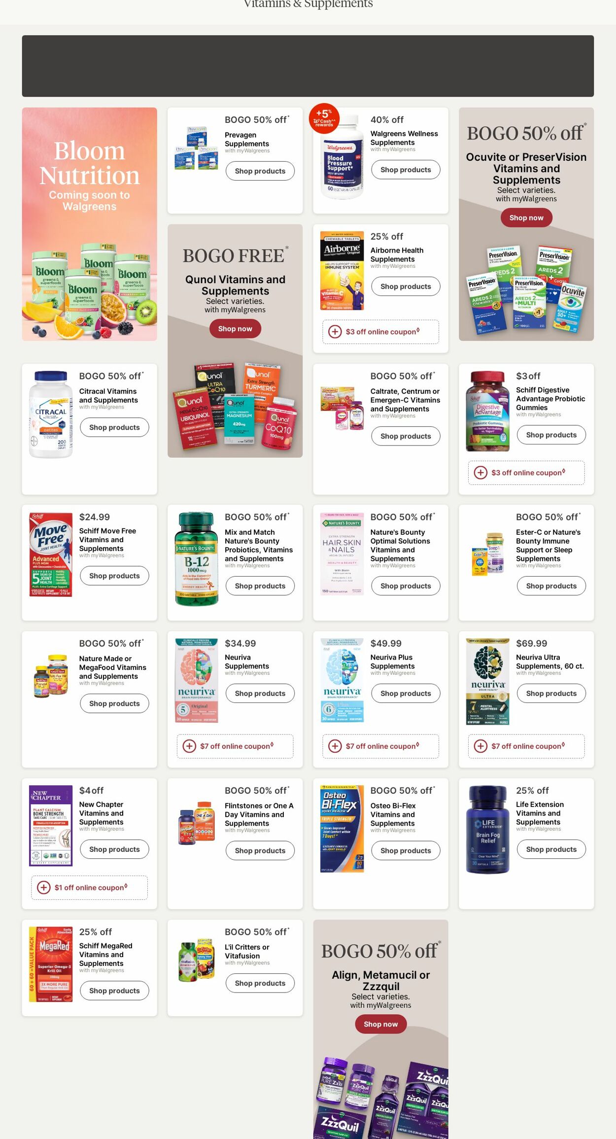 Catalogue Walgreens from 11/04/2024