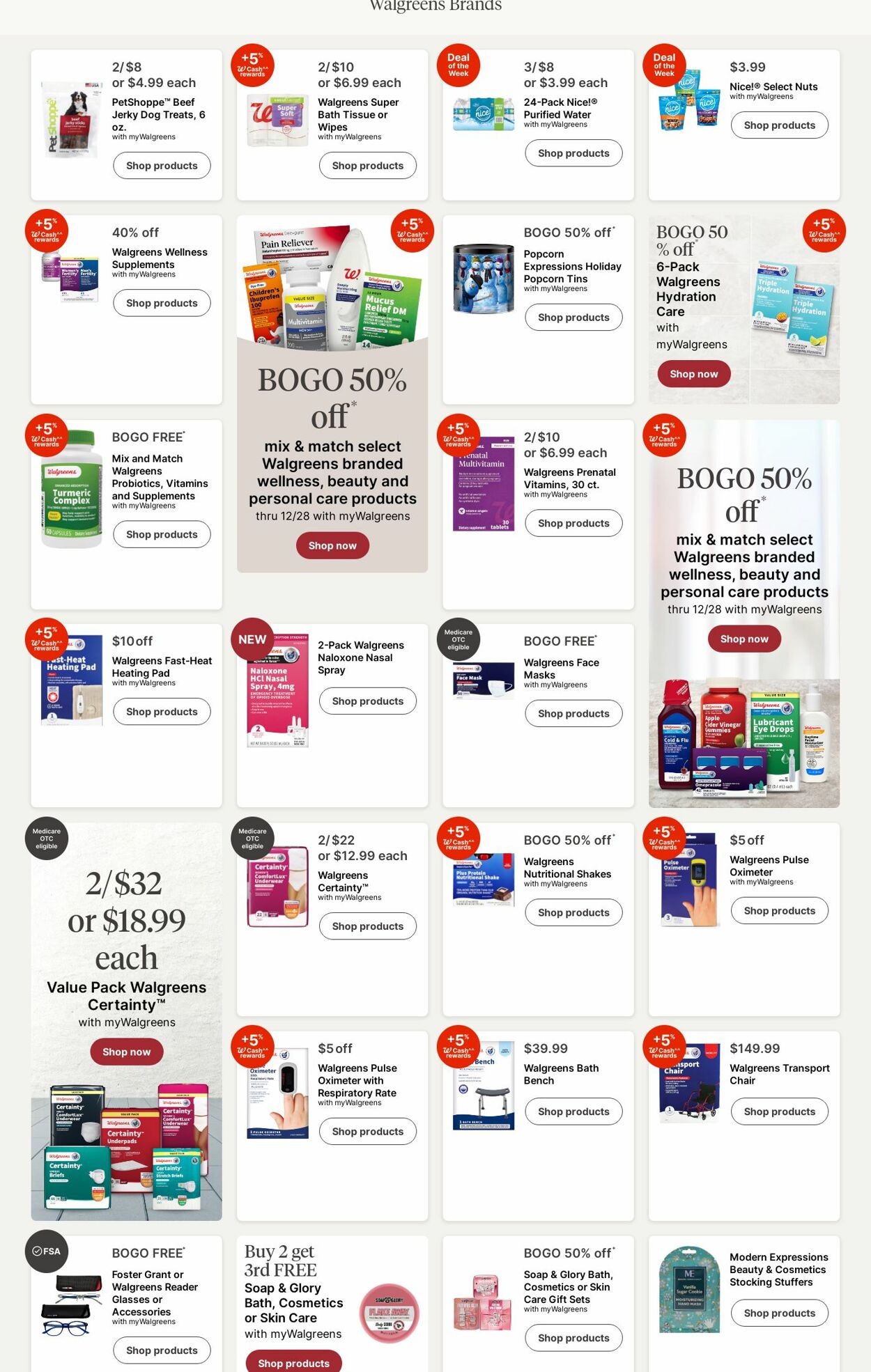 Catalogue Walgreens from 11/18/2024