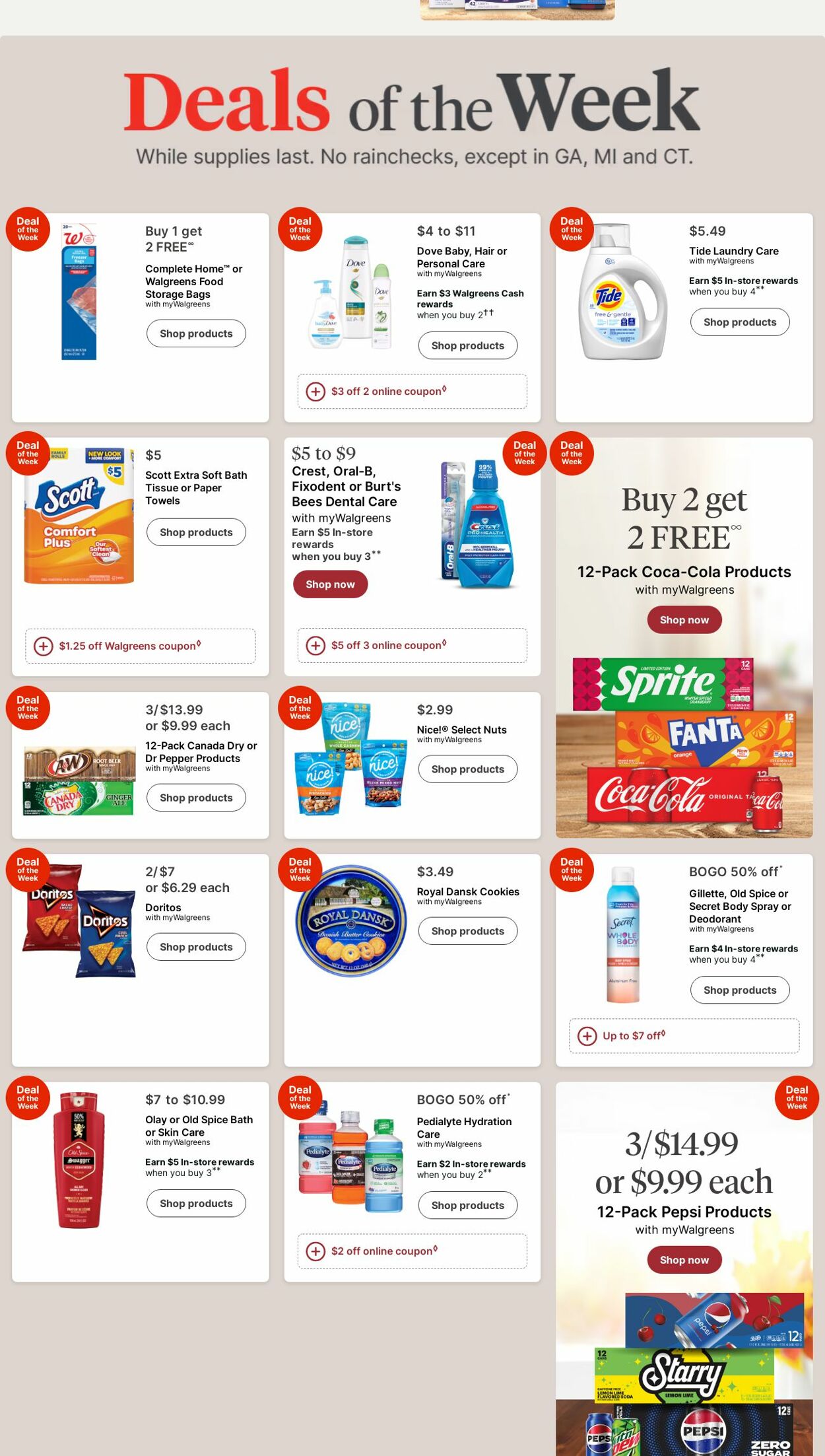 Catalogue Walgreens from 11/25/2024