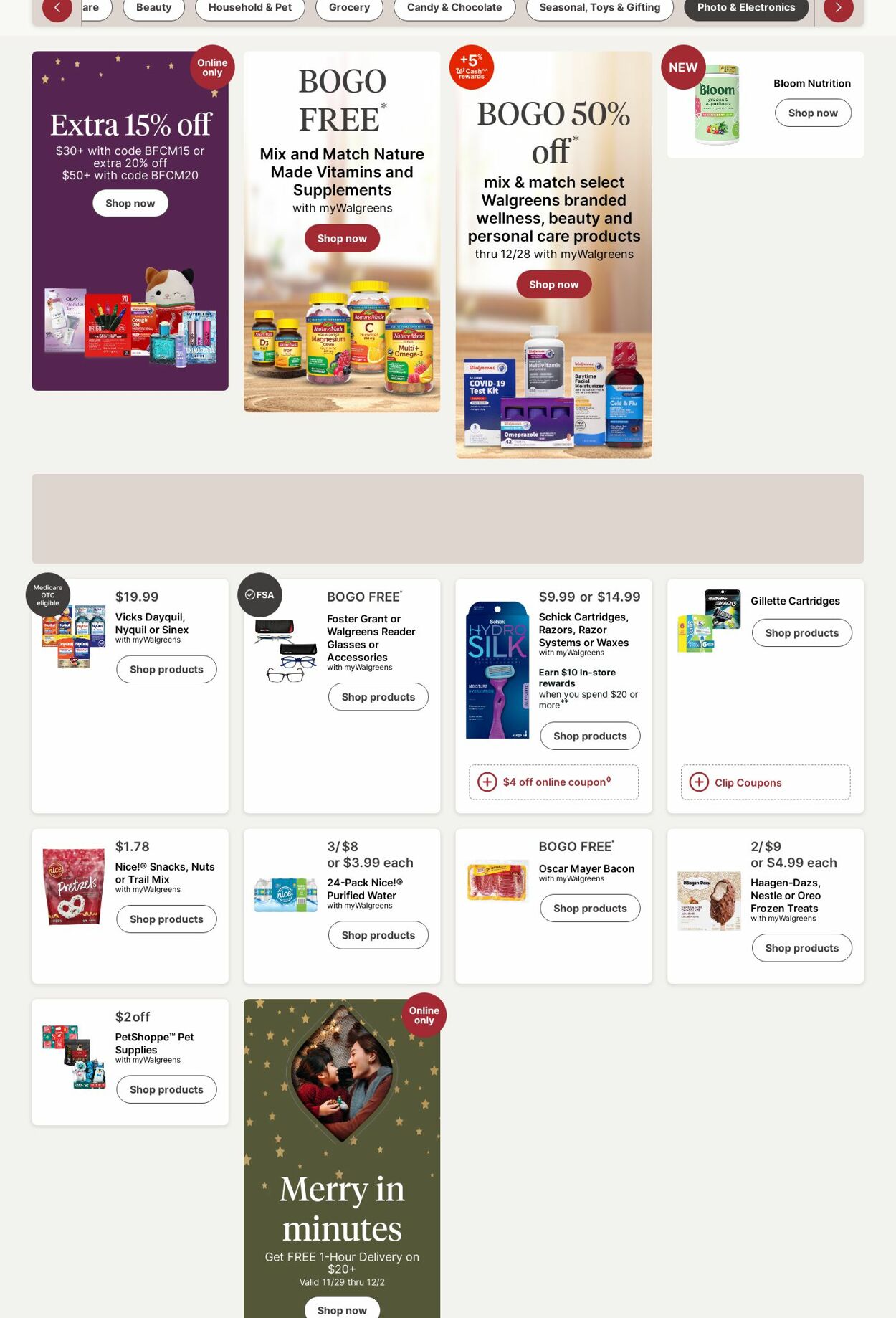 Catalogue Walgreens from 11/25/2024