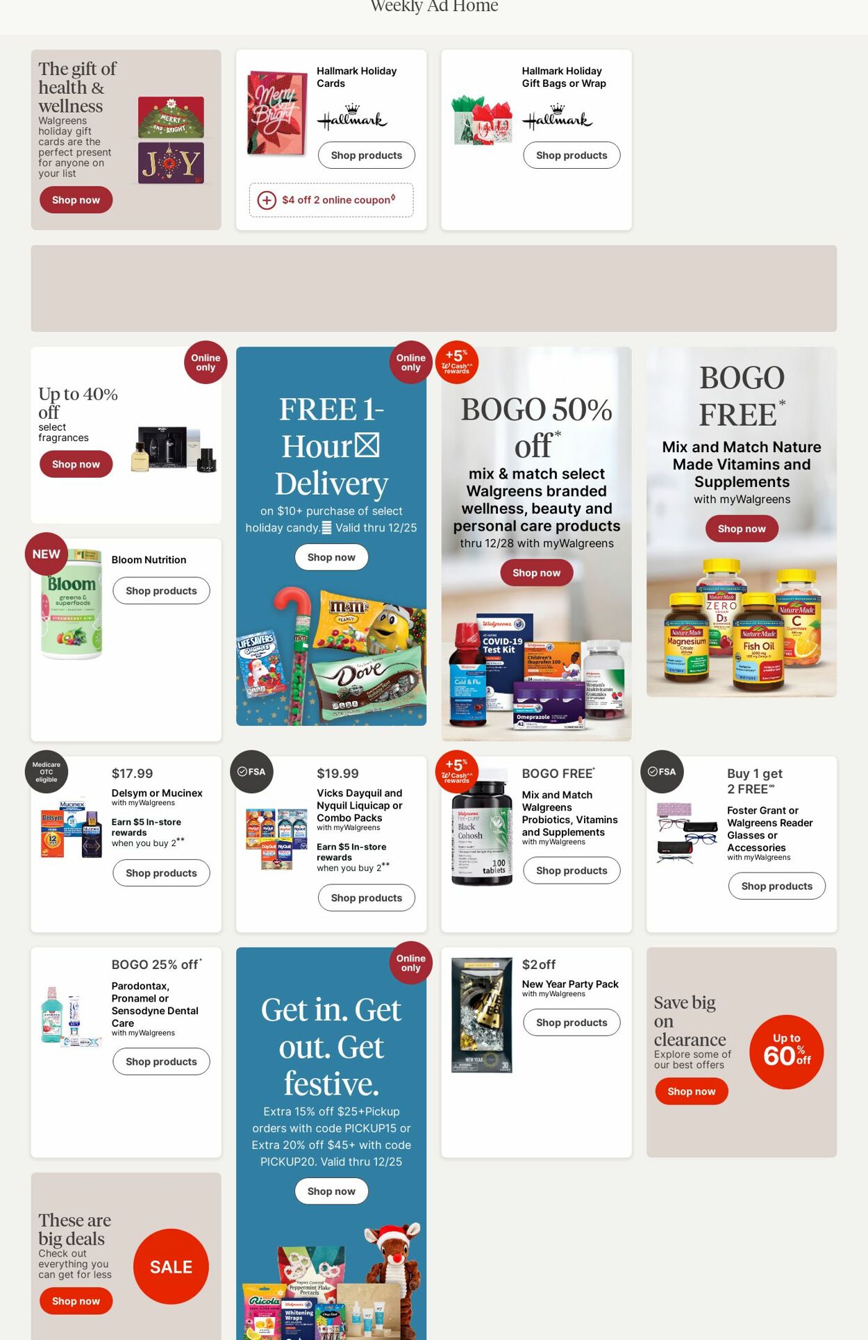 Catalogue Walgreens from 12/23/2024