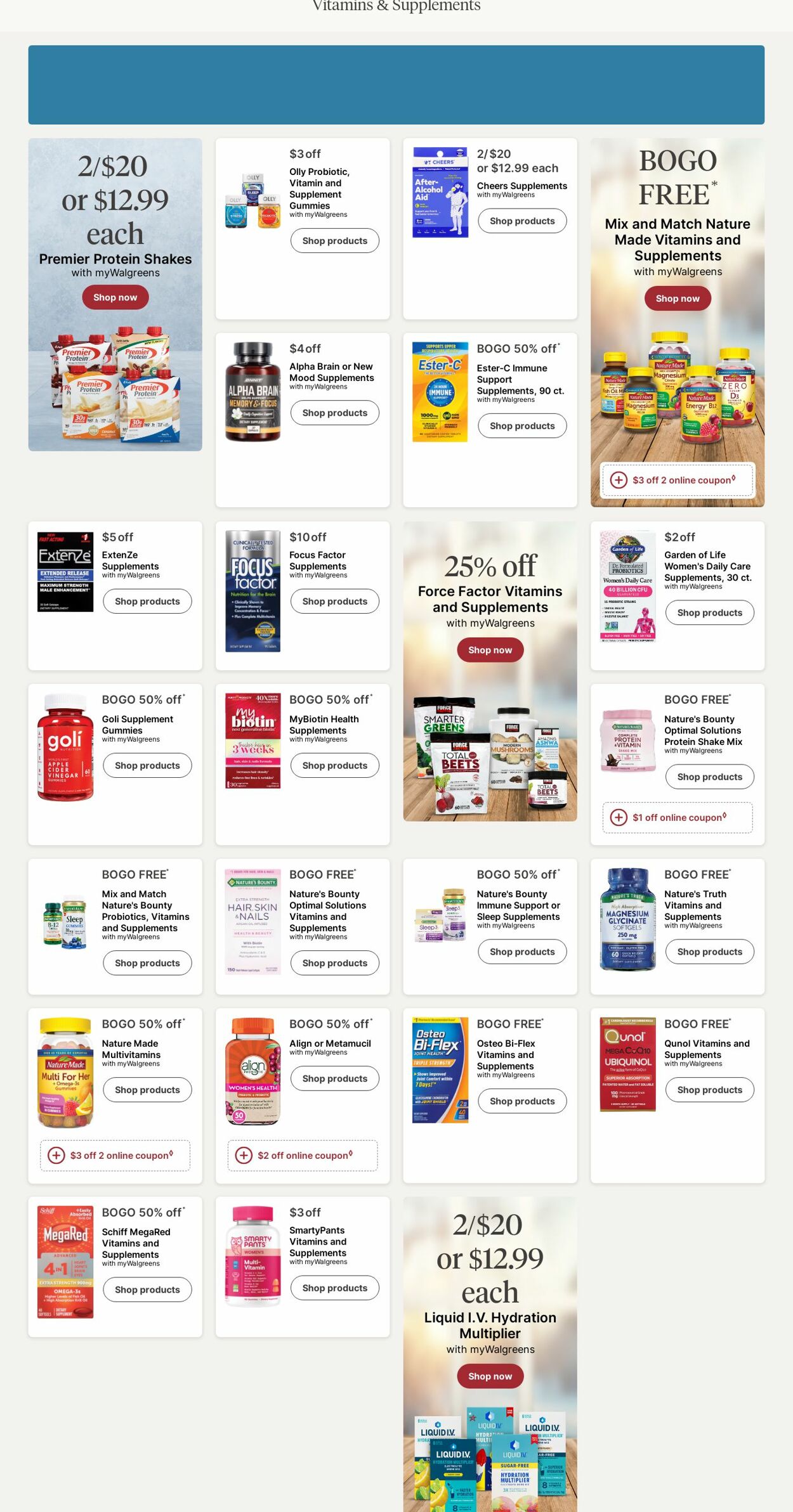 Catalogue Walgreens from 12/30/2024