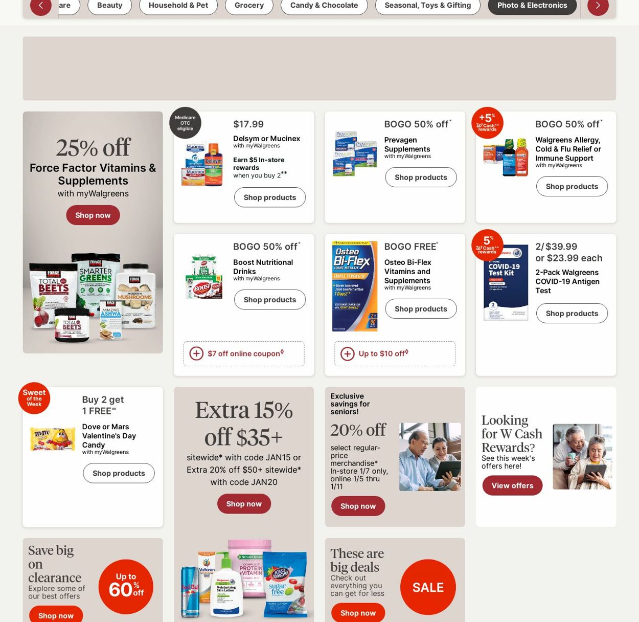 Catalogue Walgreens from 01/06/2025