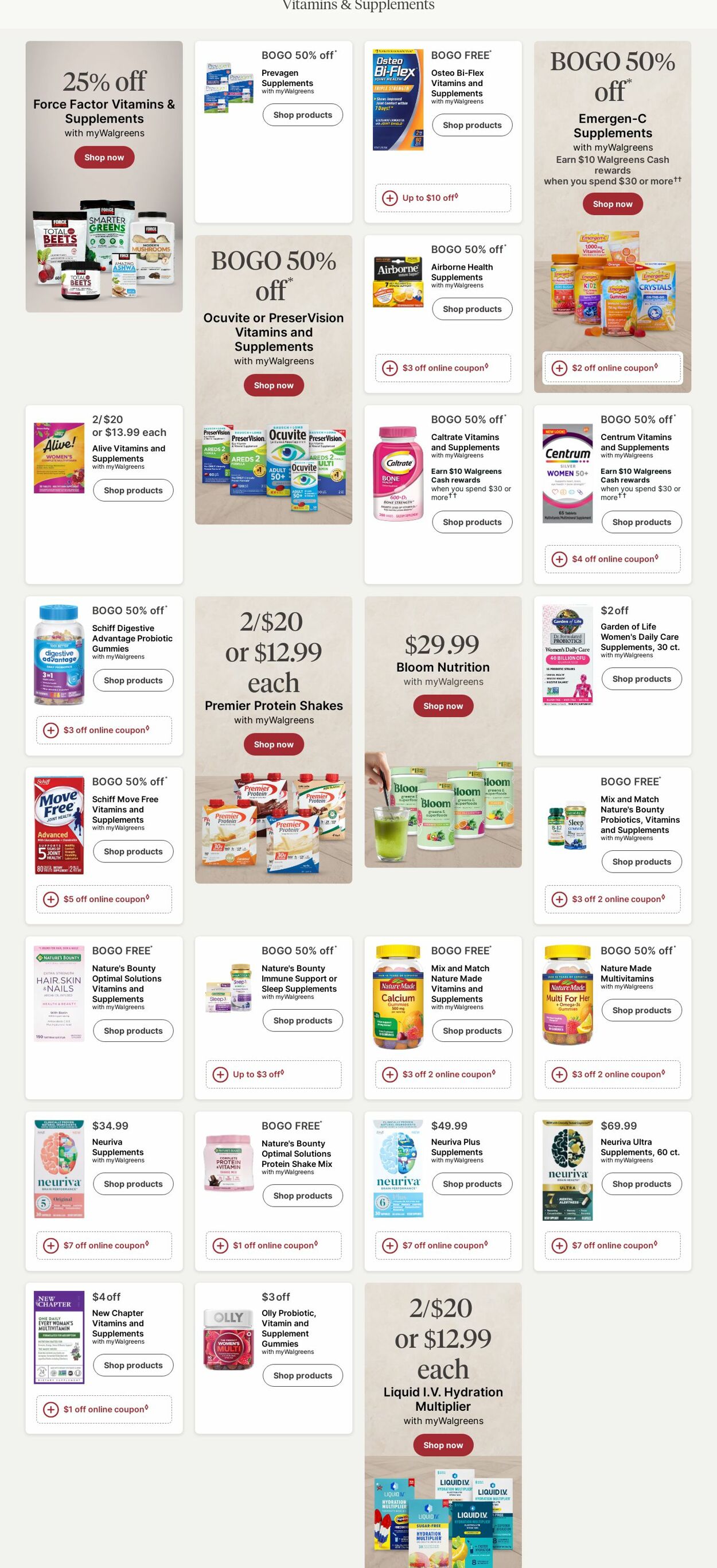 Catalogue Walgreens from 01/06/2025