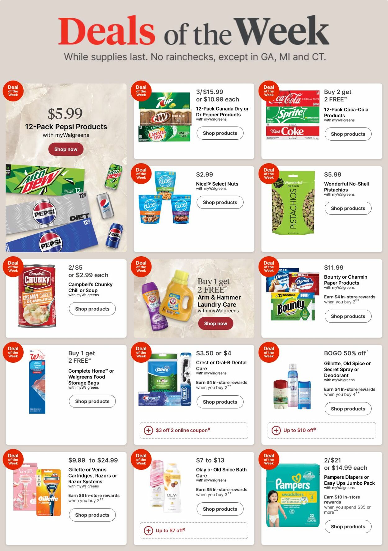 Catalogue Walgreens from 03/24/2025