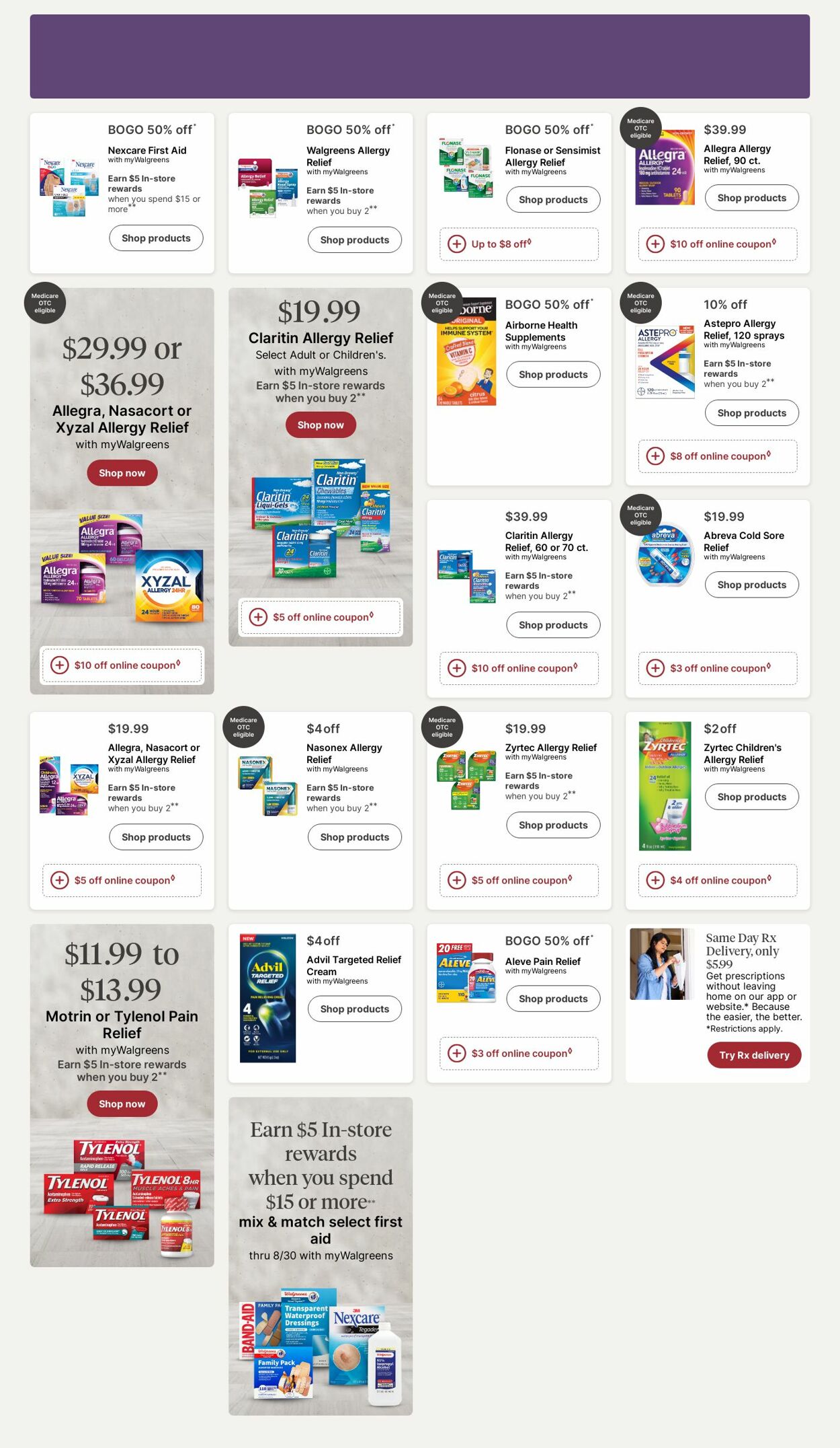Catalogue Walgreens from 05/19/2025