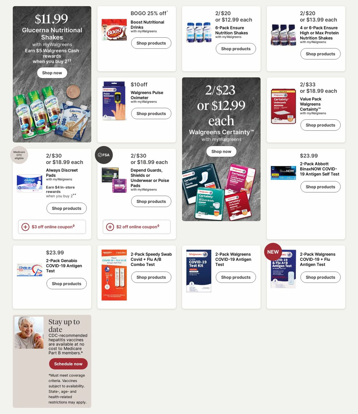 Catalogue Walgreens from 05/19/2025