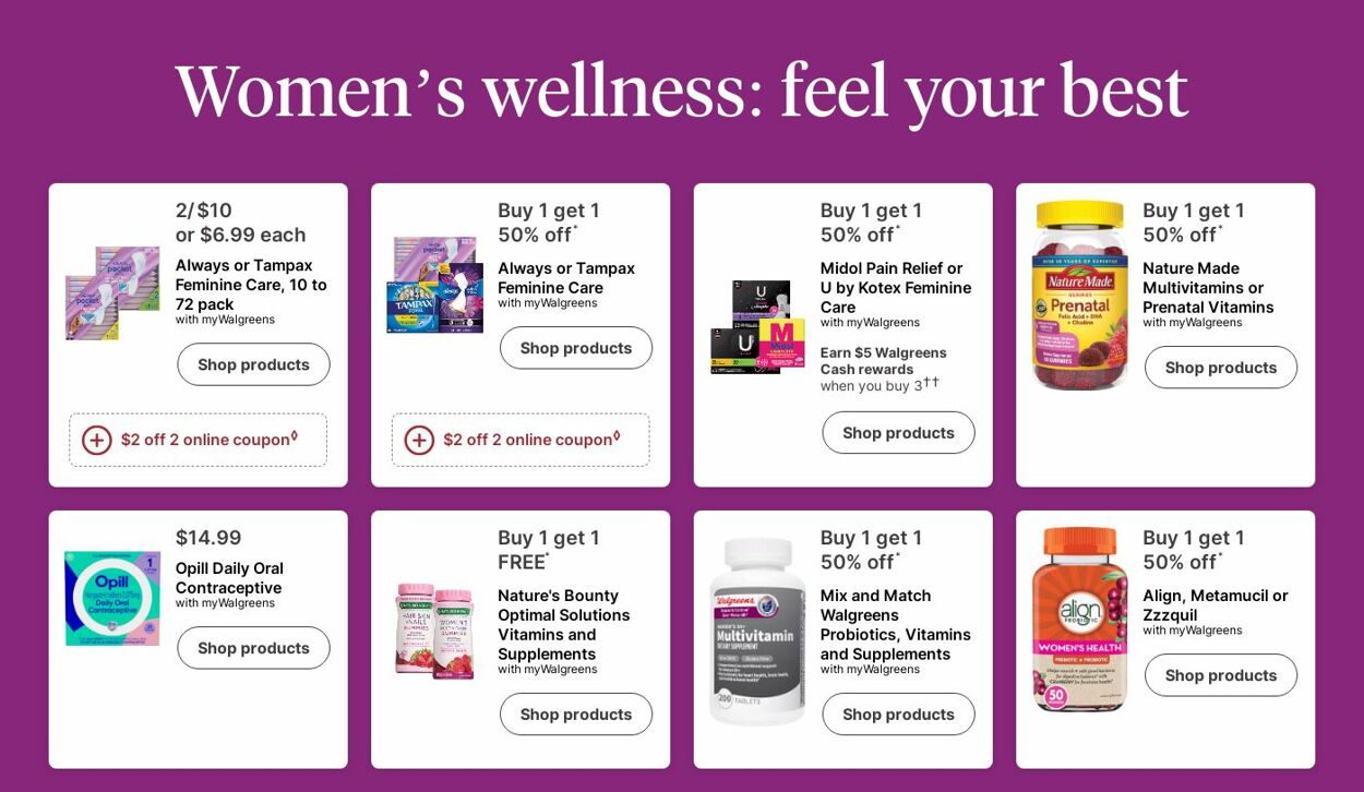 Catalogue Walgreens from 05/26/2025