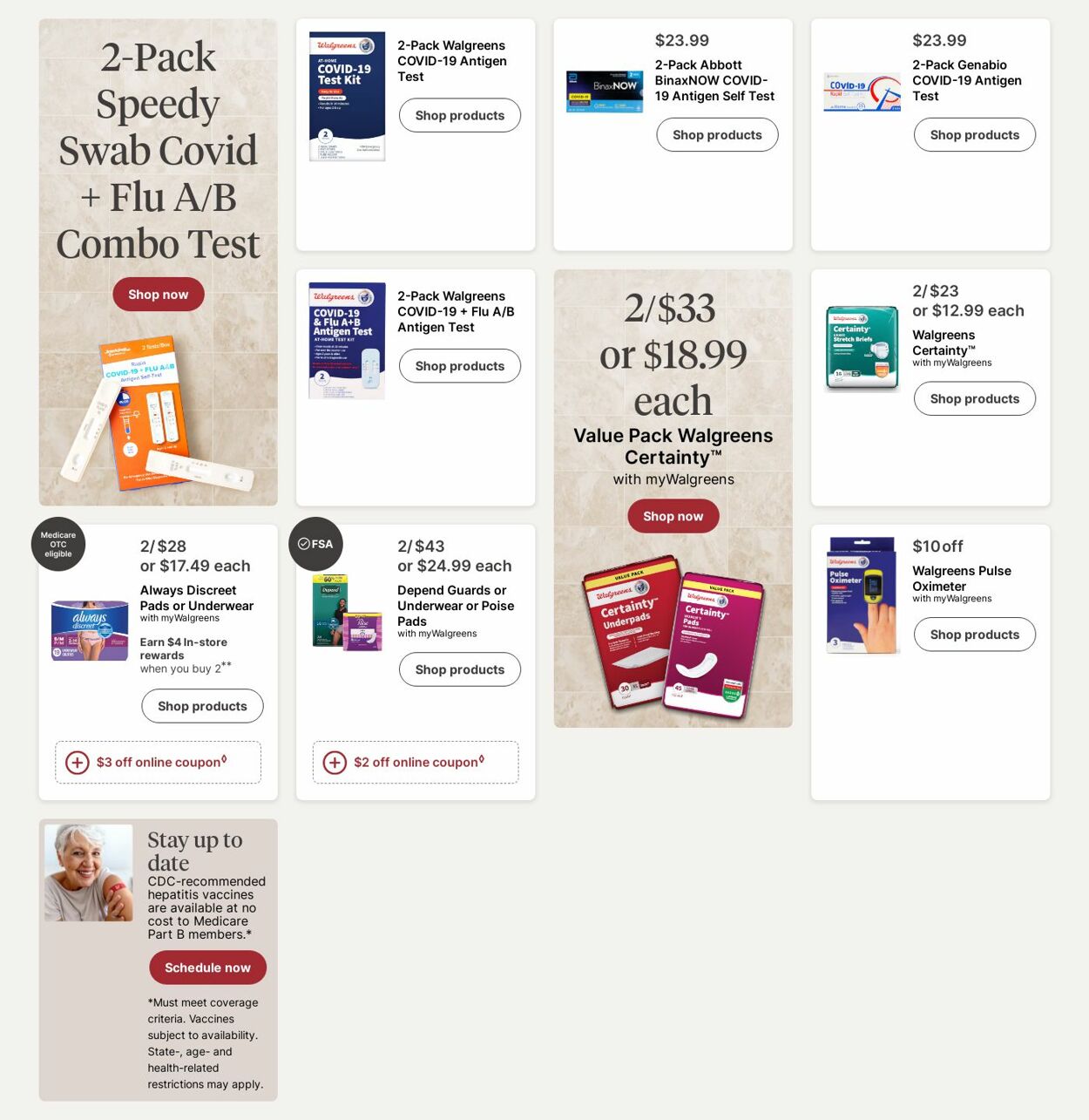 Catalogue Walgreens from 05/26/2025