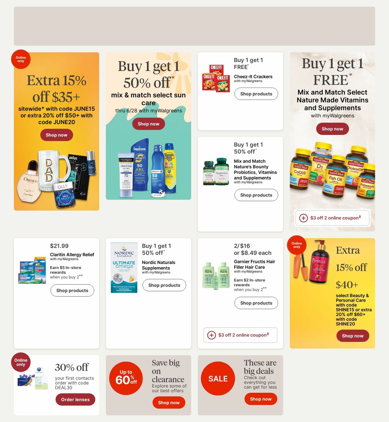 Catalogue Walgreens from 06/16/2025
