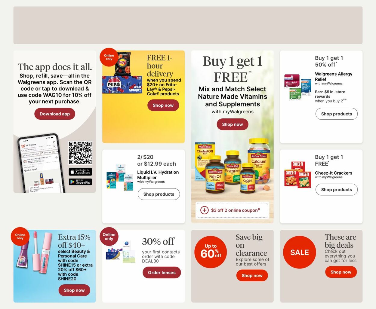 Catalogue Walgreens from 06/23/2025