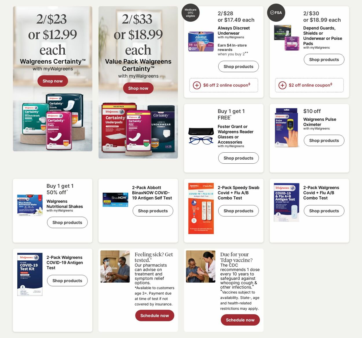 Catalogue Walgreens from 06/23/2025